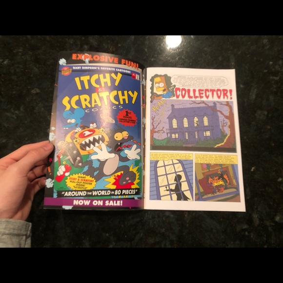 Rare Simpson’s comic (1993) - Picture 4 of 4